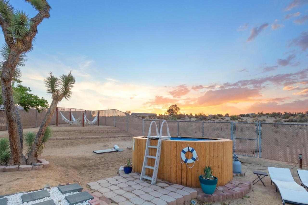 Alana House - Pool, Hot Tub, Bbq, Fire Pit And Walk To Hikes! Home Joshua Tree Exterior photo
